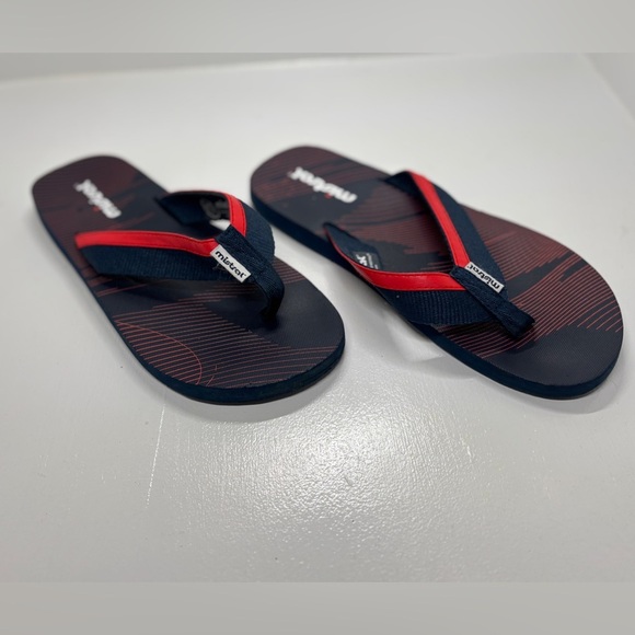 Men’s Mistral Red and Black Flip Flops EU 42/43 US 9/10 - Picture 4 of 8